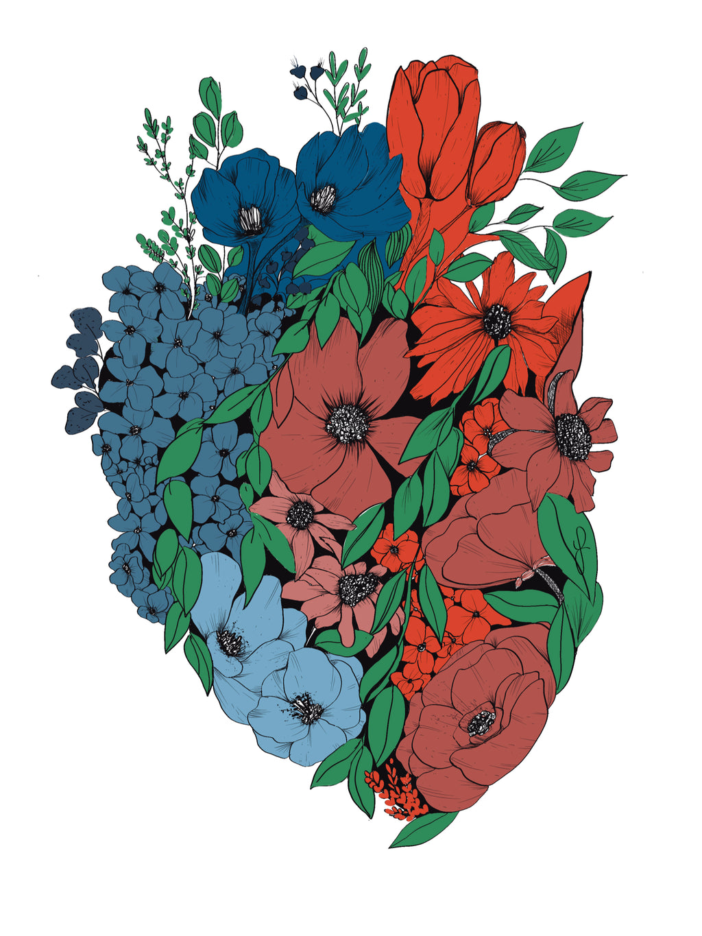 Anatomy Art Sticker Set