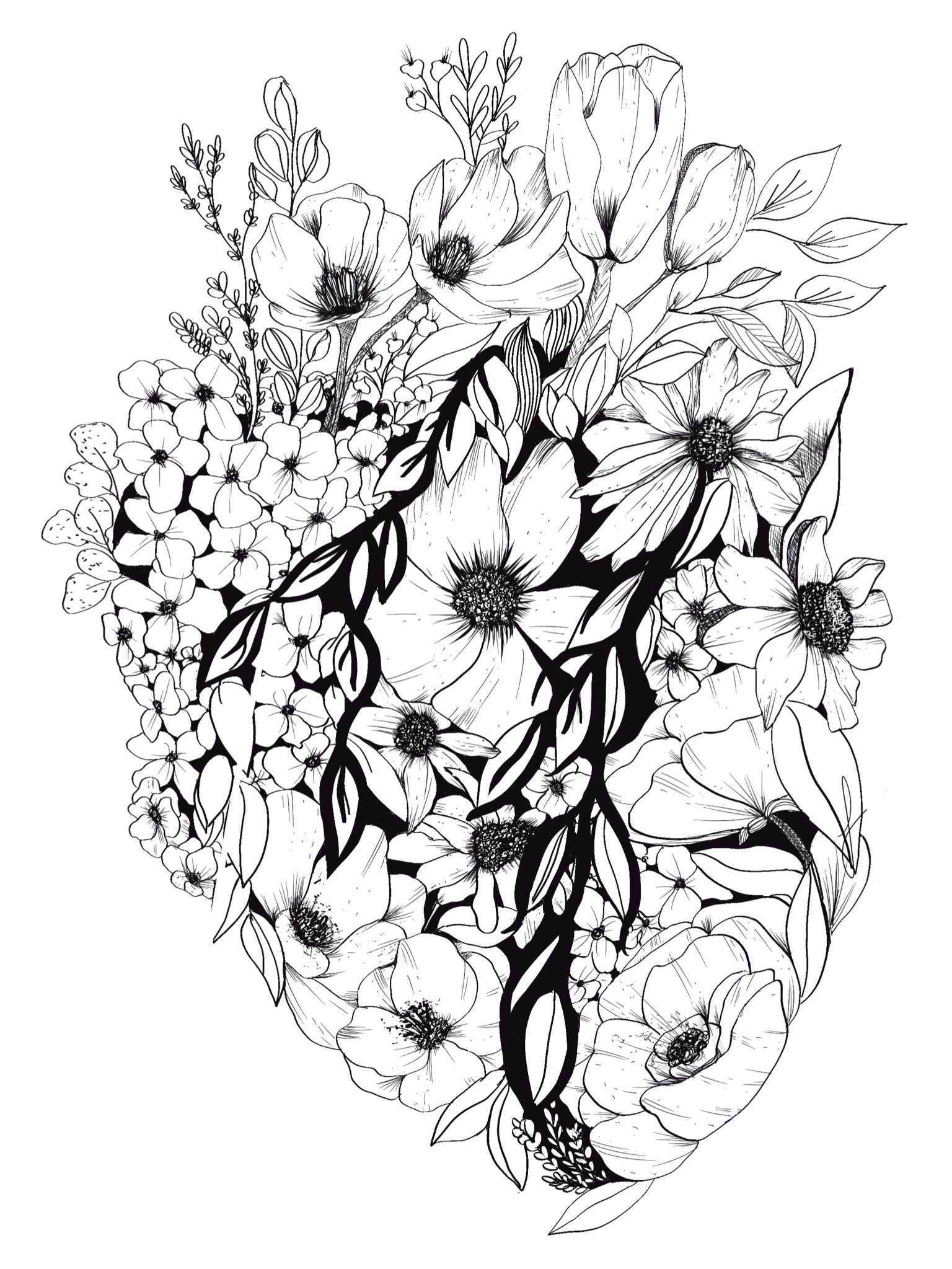 Anatomy Art Sticker Set