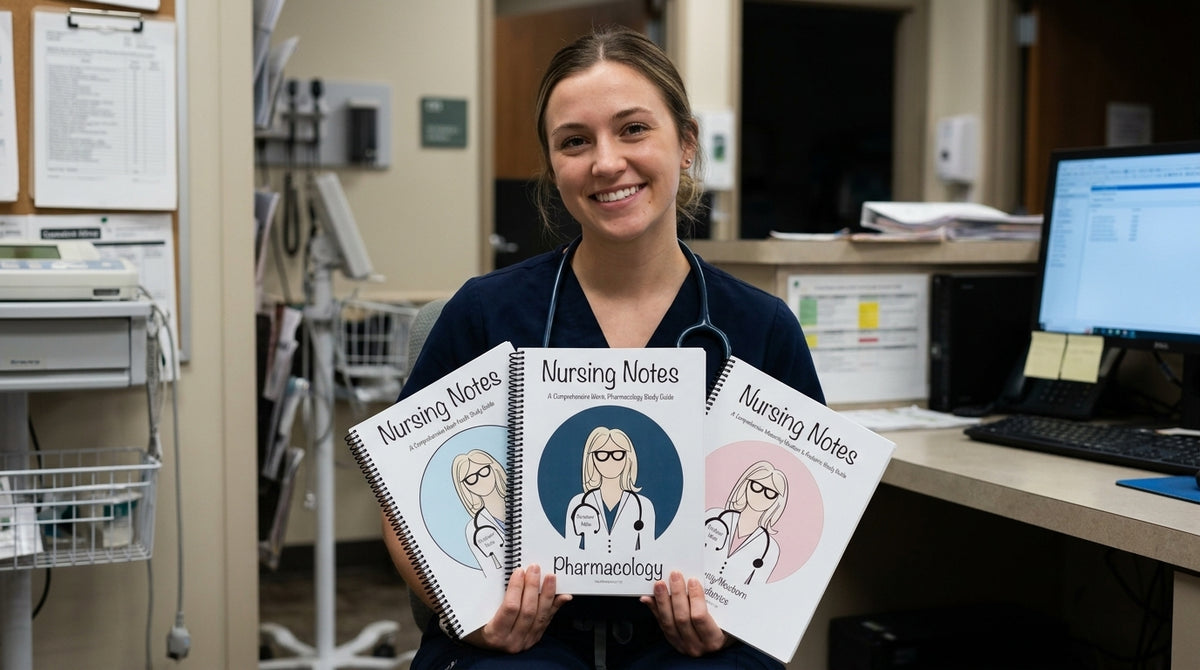 🩺 The Comprehensive Nursing Student Gift Set 🎀 | 3 Books + Clinical Essentials