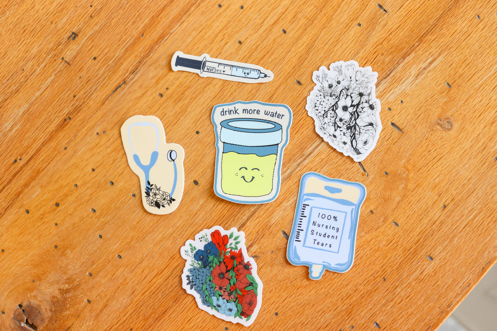Nursing Sticker Pack