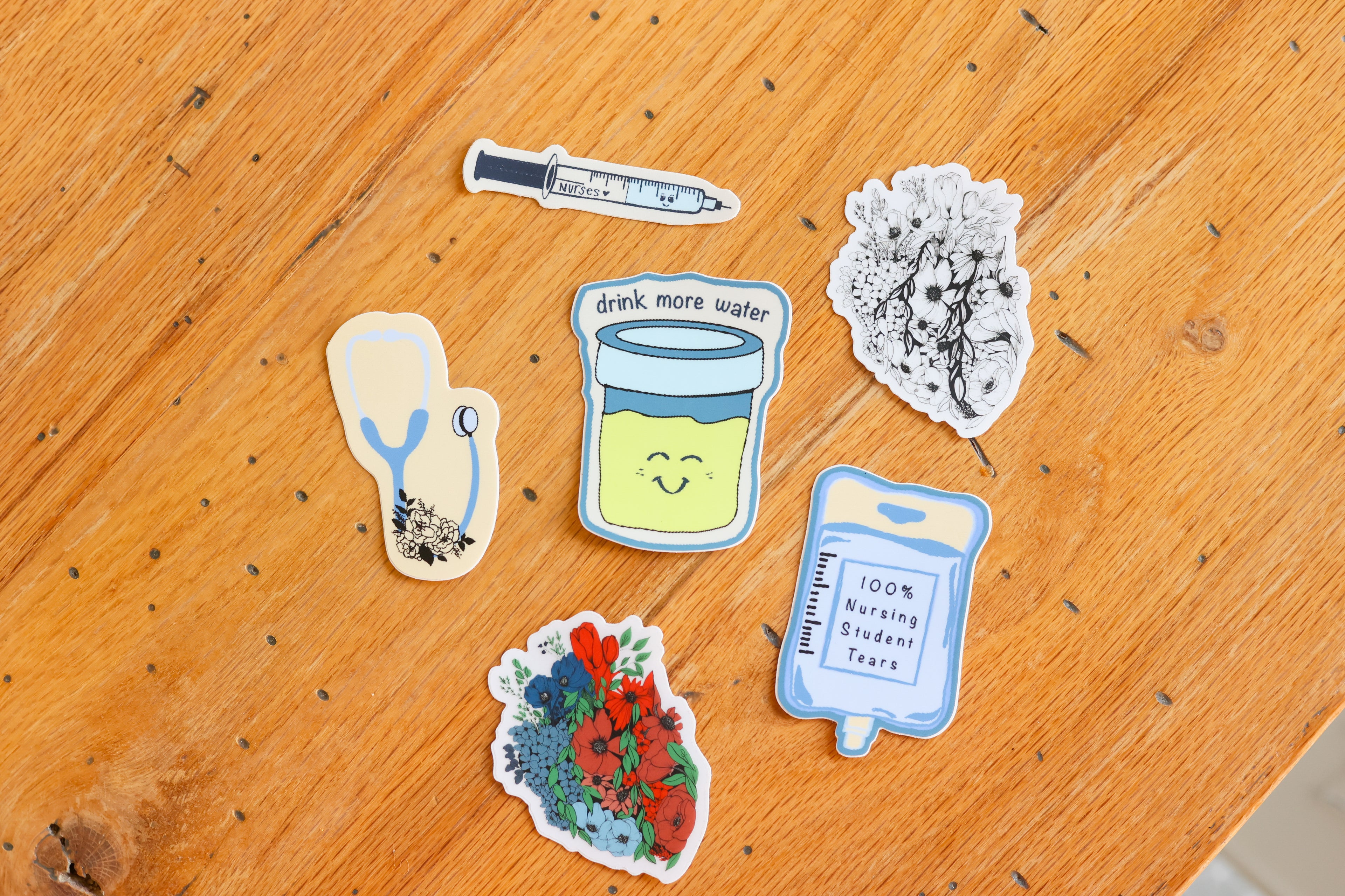 Nursing Sticker Pack