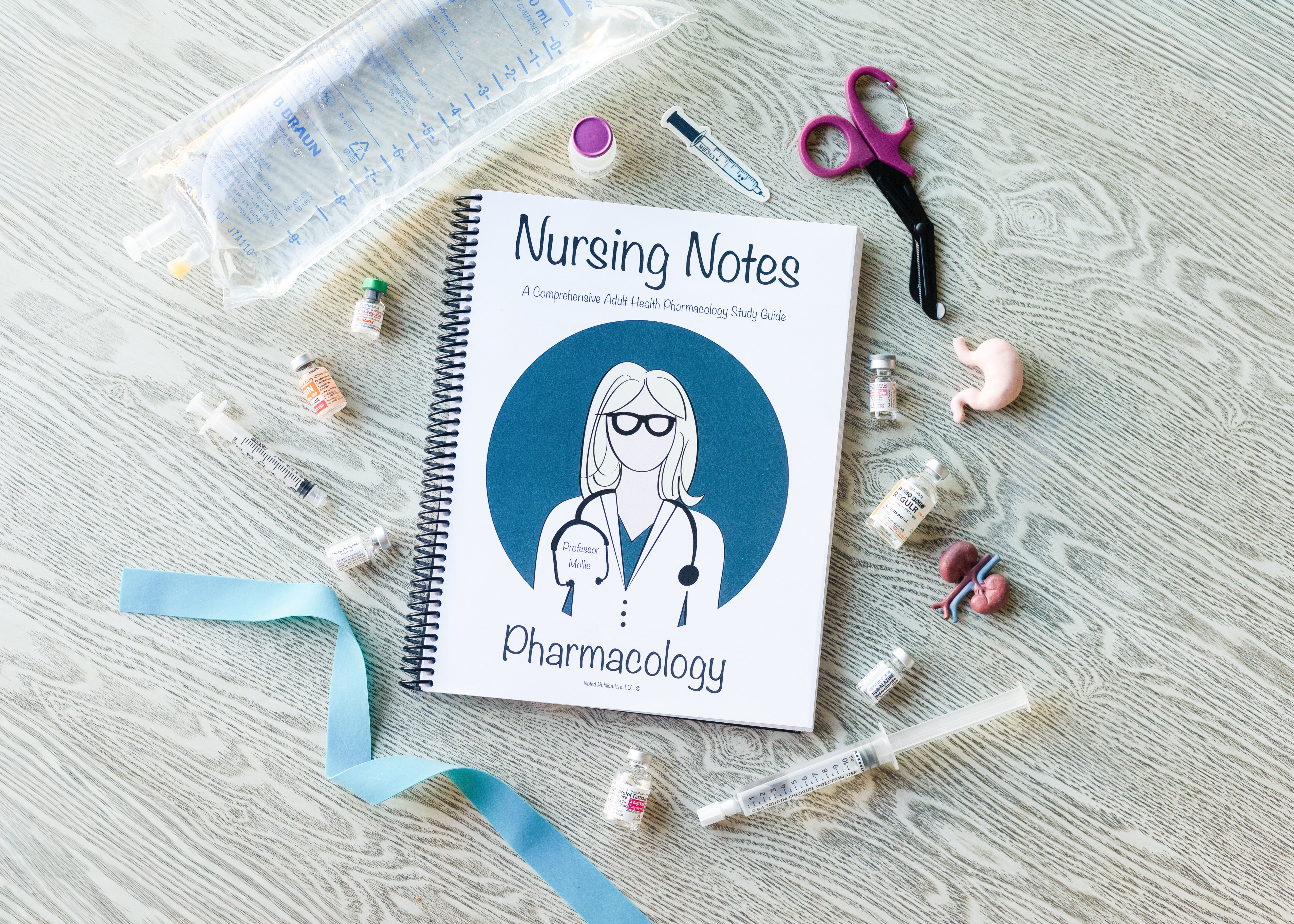 Pharmacology Success Notebook (Spiral) – Professor Mollie